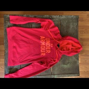Pink Under Armor Hoodie
